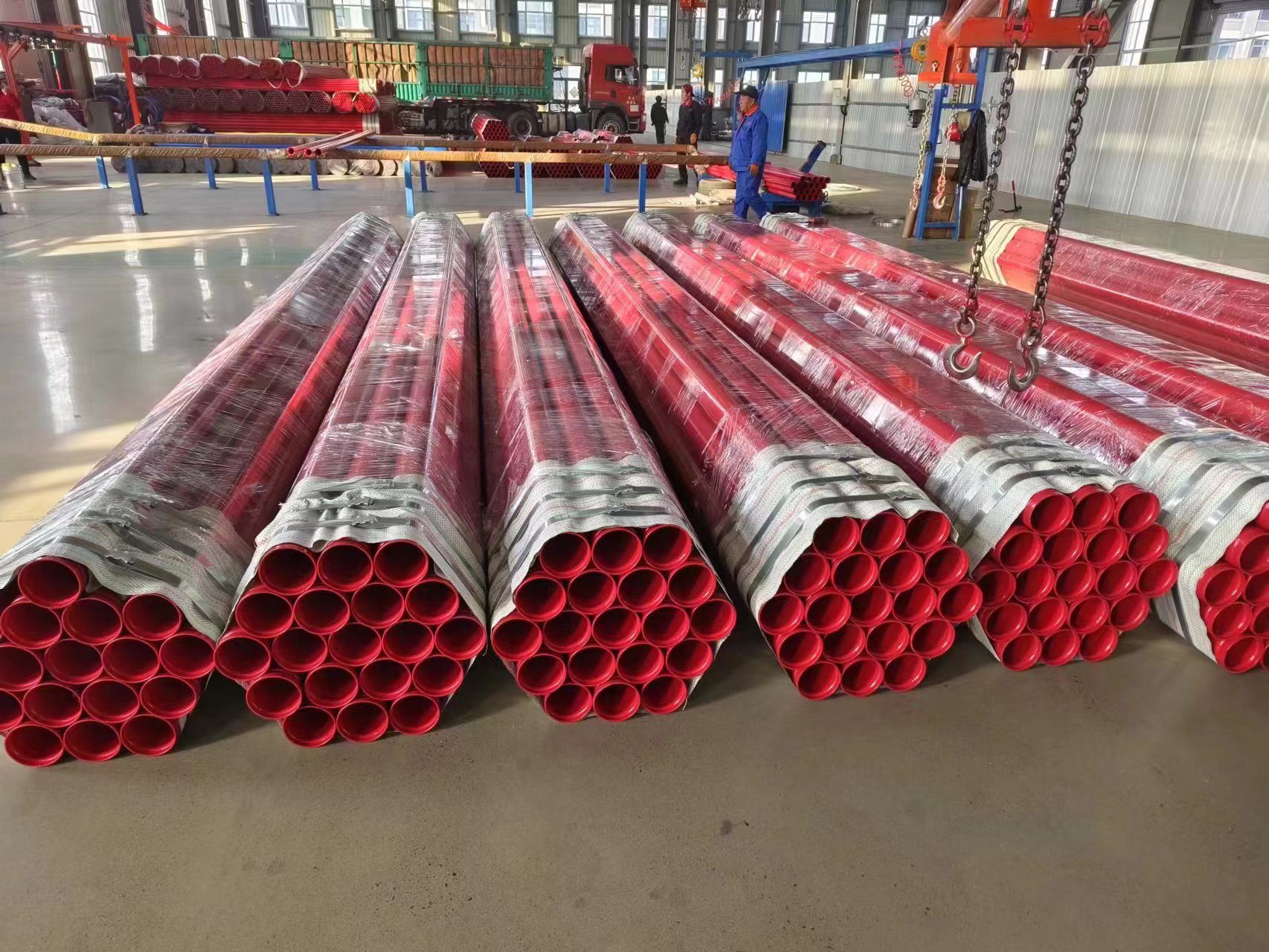 小口徑涂塑鋼管